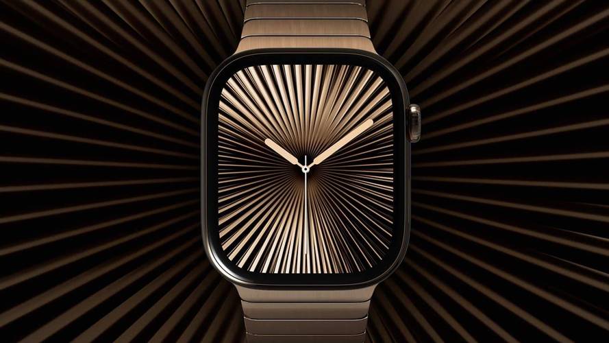 25款苹果手表S11 42毫米蜂窝玫瑰铝 属+淡桃运动型表带 S M