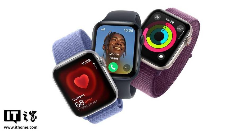 25款苹果手表S11 42毫米深空铝 属+运动型表带 M L