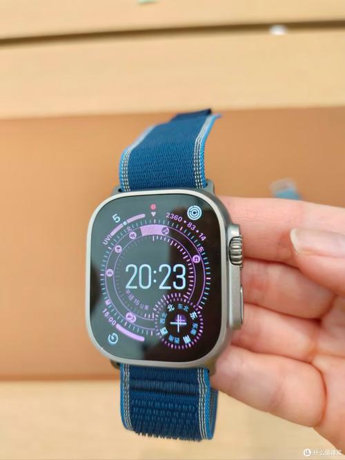 25款苹果手表Ultra3 49+ 配木炭色野径回环式表带 S M